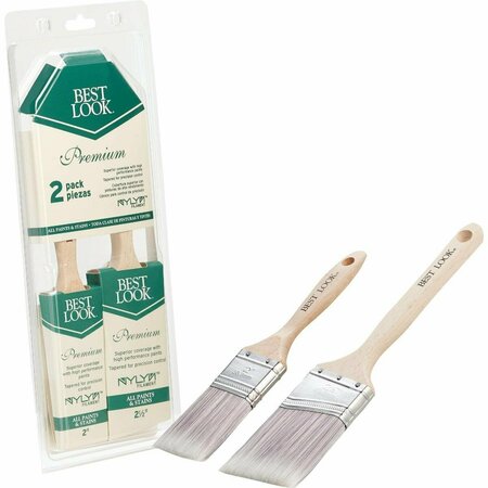 BEST LOOK Premium Paint Brush Set 2-Piece DIB A 432 S0